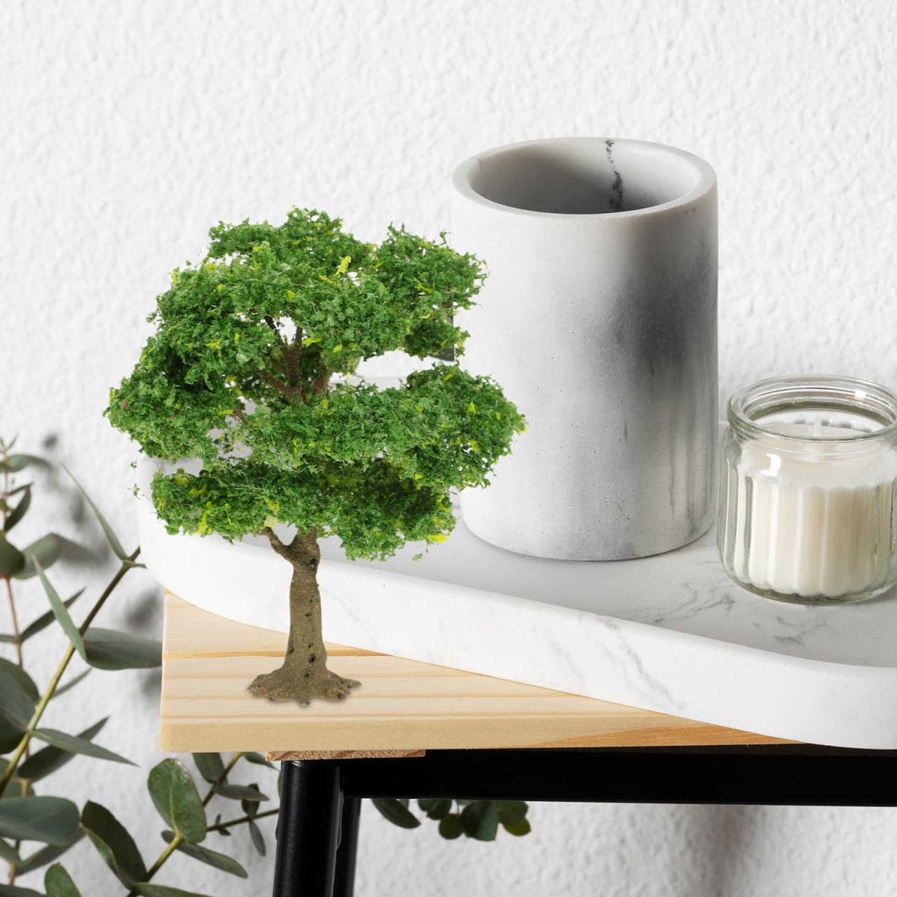 Miniature Trees Artificial Model Trees Sand Table Fake Tree Miniature Plant T…