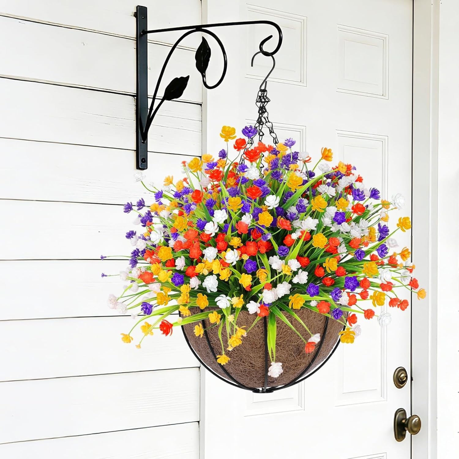 Eco-Friendly 20 Bundles Colorful Artificial Flowers for Stunning Decor Touch