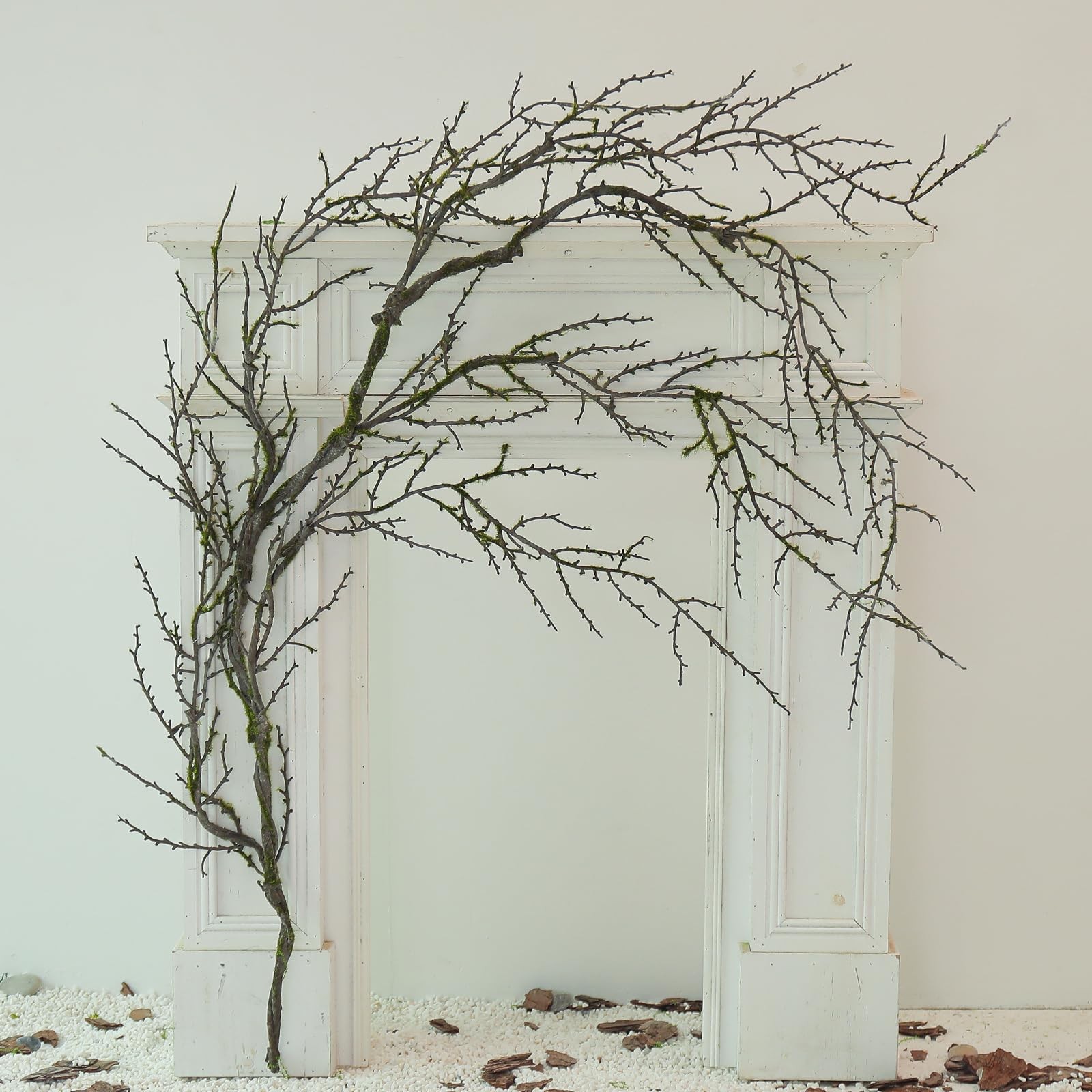 190cm/74.8inch Artificial Creepy Flexible Tree Branches Faux Grape Vines Garl…