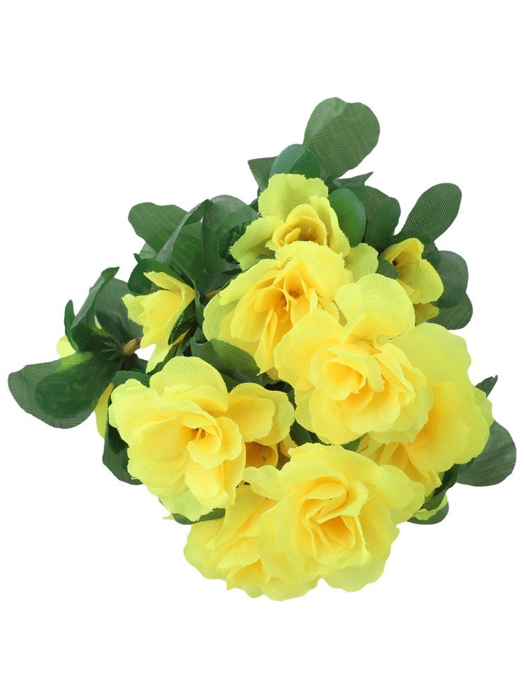 Artificial Azalea Flowers for Vase and Table Decor with Flexible Stems
