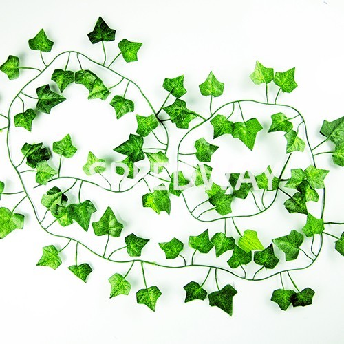 12 Strands Artificial Ivy Garland – 84Ft Fake Green Vines for Wedding Party, Wal