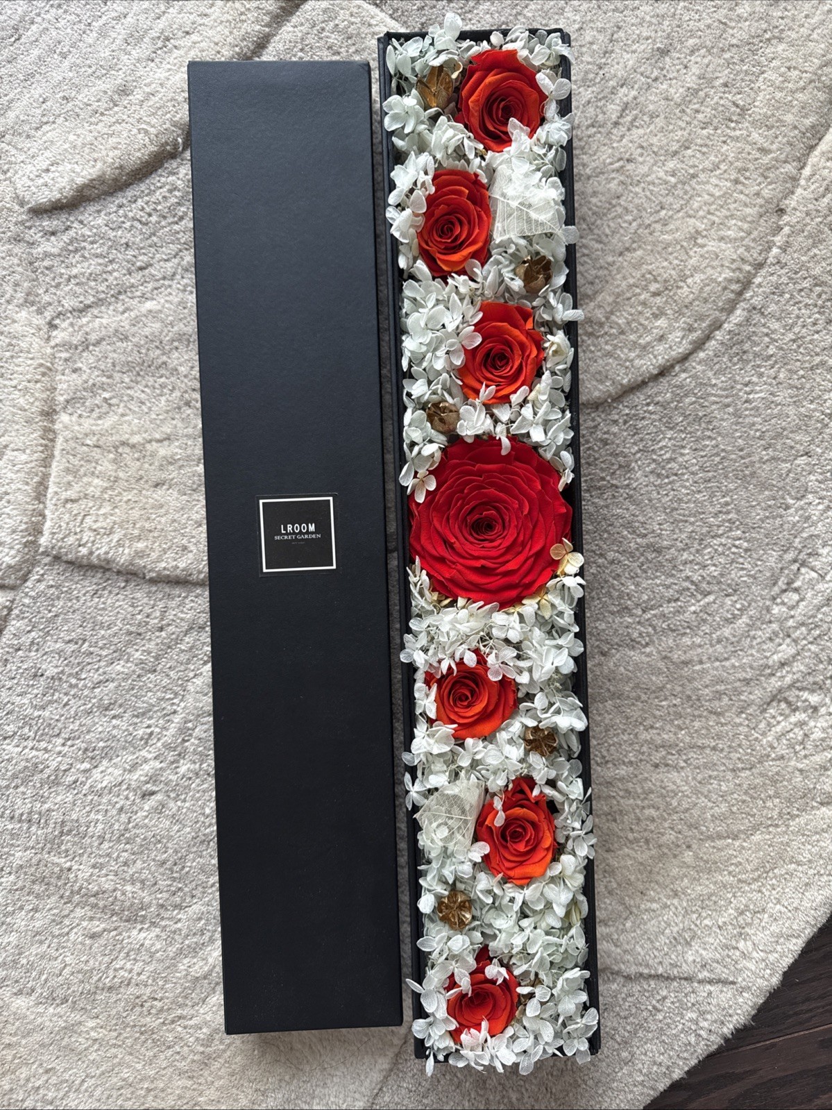 LROOM Secret Garden Forever Roses Preserved Flowers