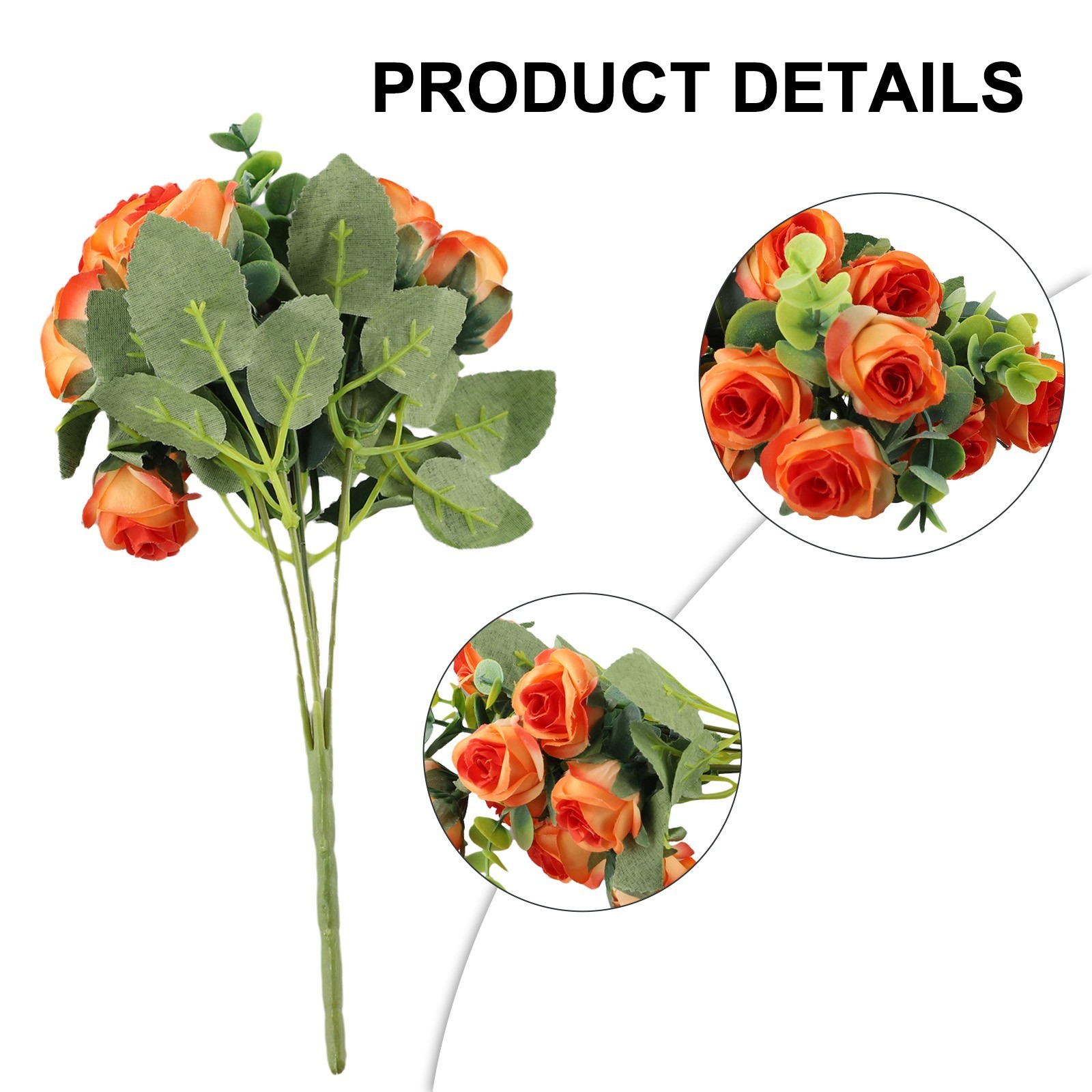 Realistic Artificial Bouquet for Wedding Decor Choose Your Preferred Color