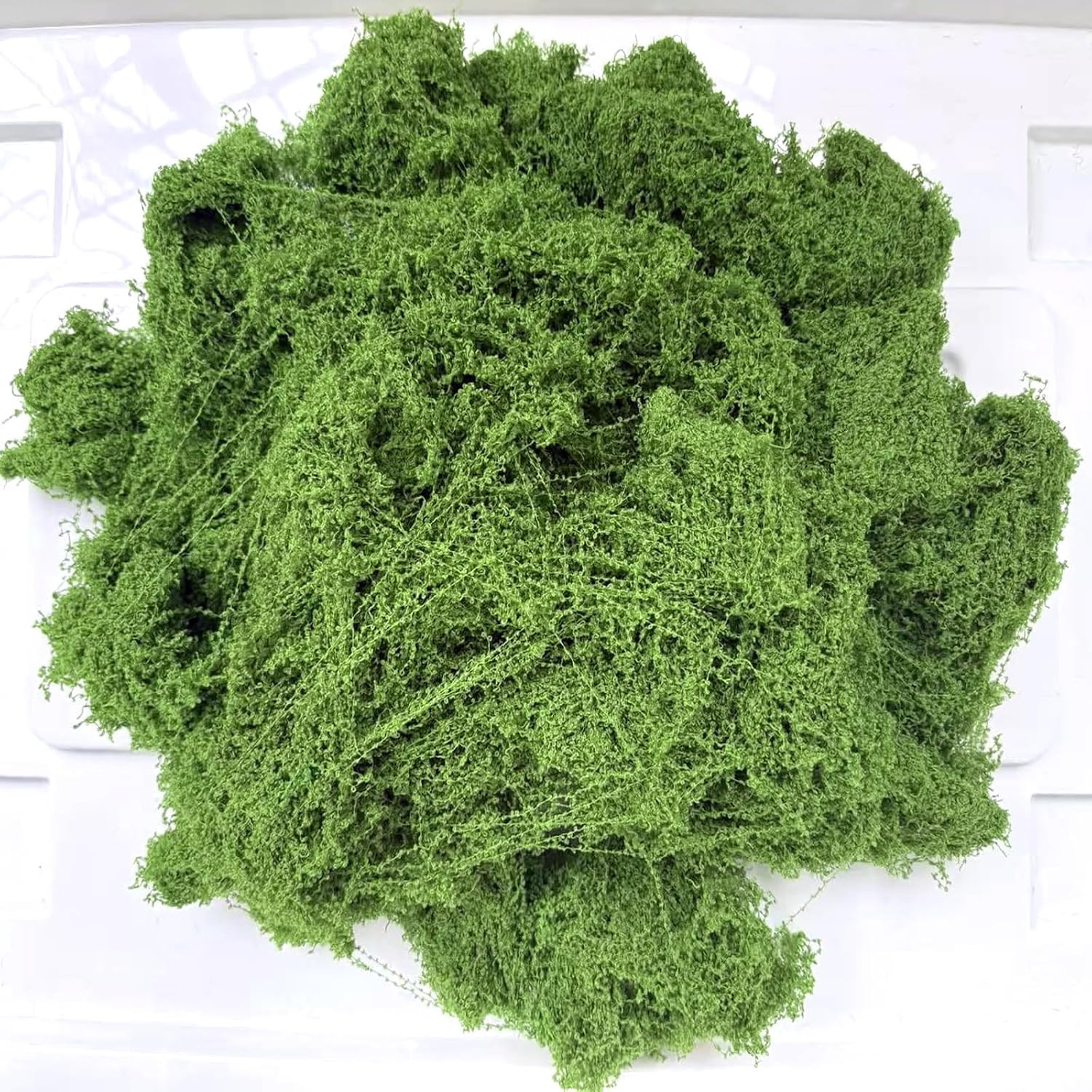 Artificial Green Moss Mat 200g Faux Moss for Terrariums Bonsai Fairy Garden