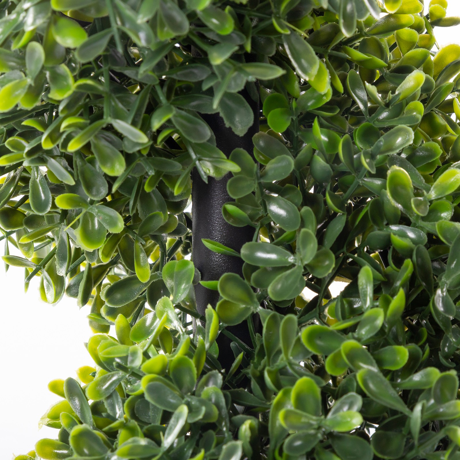 2pcs Green 115cm Spiral Boxwood PVC Artificial Tree