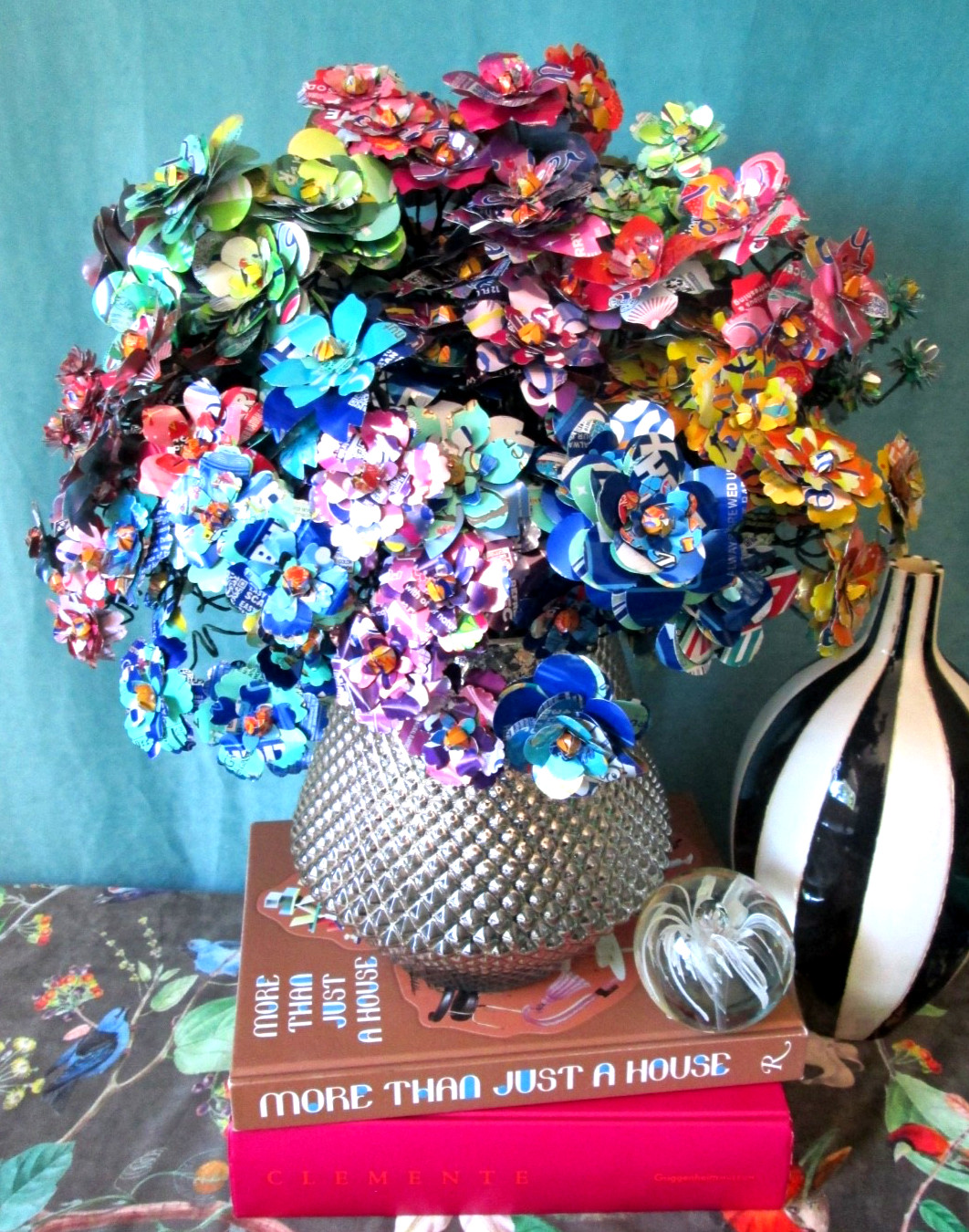 Flower Boquet Upcycled Flower Stems (x6 Yellow/Orange Stems) Weddings Gifts