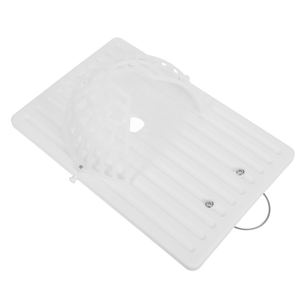 Vertical Plant Wall Board White Plastic Hanging Planter for Home Decor