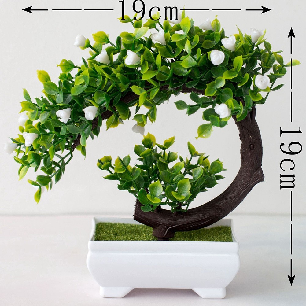 Fake Artificial Pot Plant Bonsai Potted Flowers Home Office Garden Display Decor