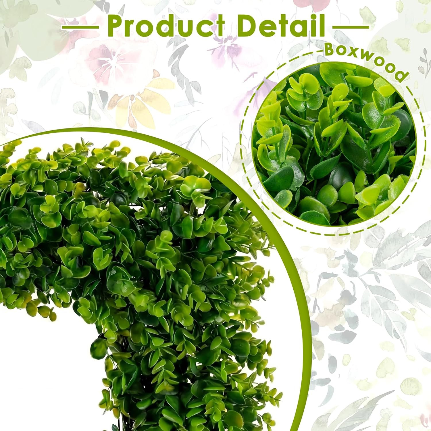20″ Boxwood Wreath – Elegant Artificial Greenery for Home Decor & Events