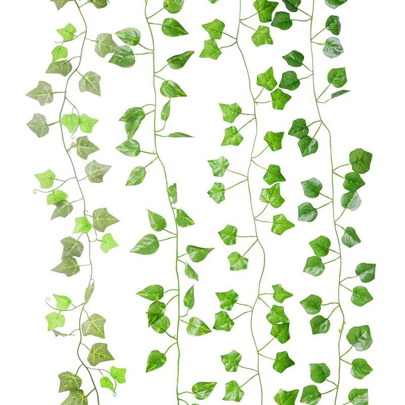 3pcs 210cm Artificial Ivy Vine Leaf Green Plant For Wedding Party Home Decor NEW