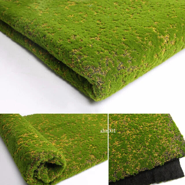 New Artificial Moss, Fake Green Plants, Room and Garden Decoration