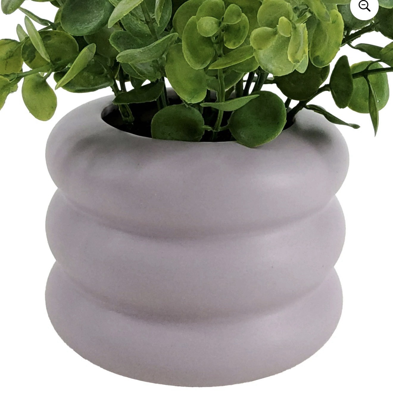 Eucalyptus Artificial Plant Arrangement & Centerpiece, Gray Pot 10in H x 9in