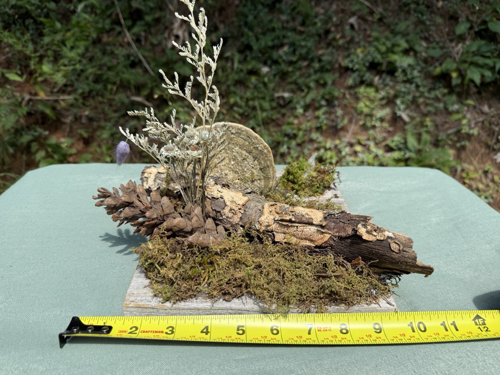 Home Decor Dried Floral Forest Arrangment