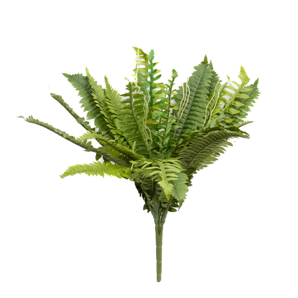 Package of 2 Artificial Boston Fern 19″ Tall Plants