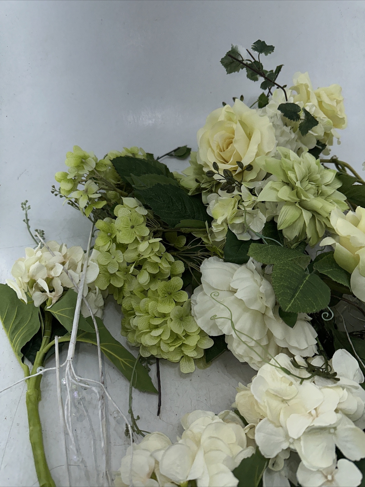 Artificial Flowers Mixed Lot Foliage Leaves Flowers Decor Wedding Party Holiday