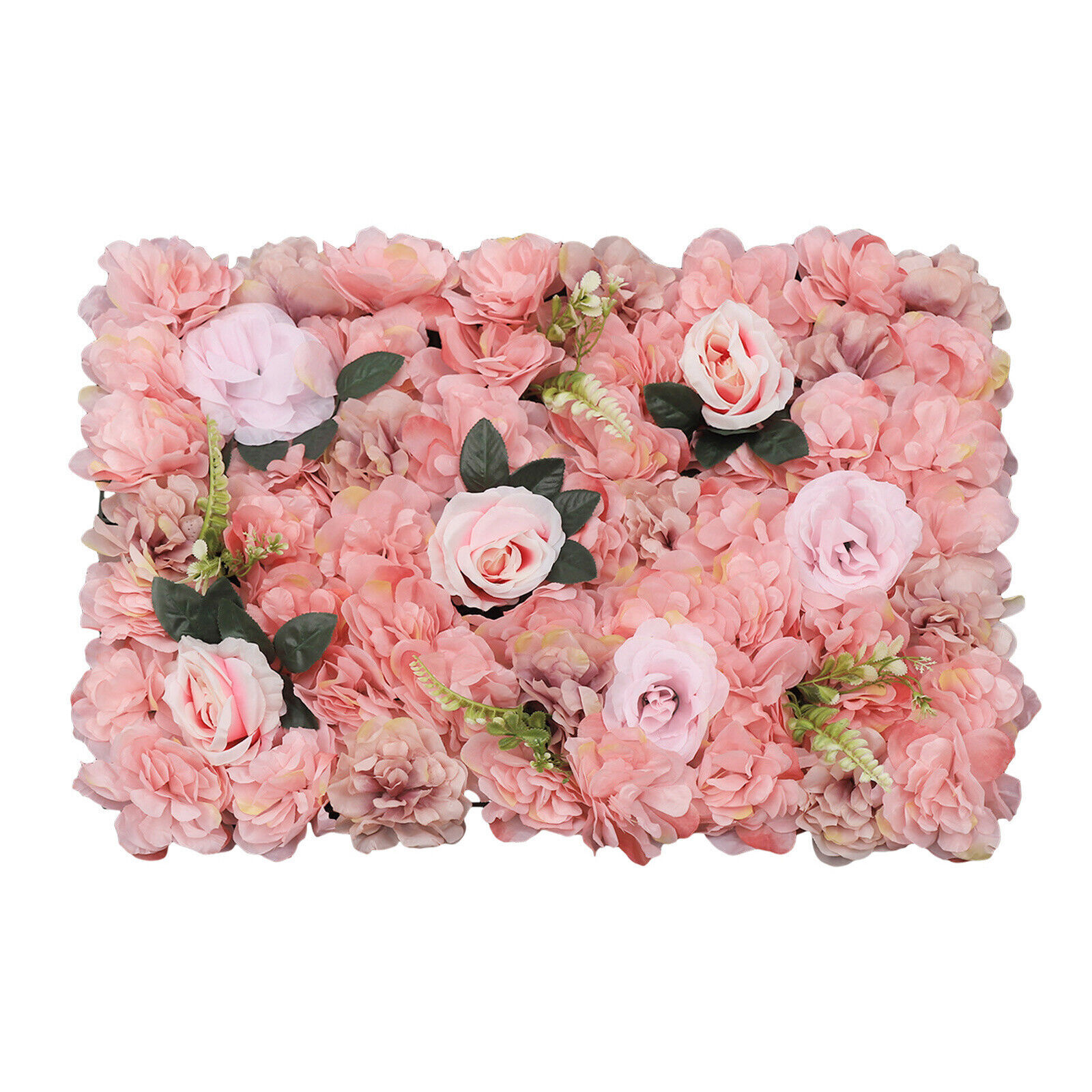 12 Pcs Flower Wall Panel, Artificial Flower Backdrop, Flower Panels for Backdrop