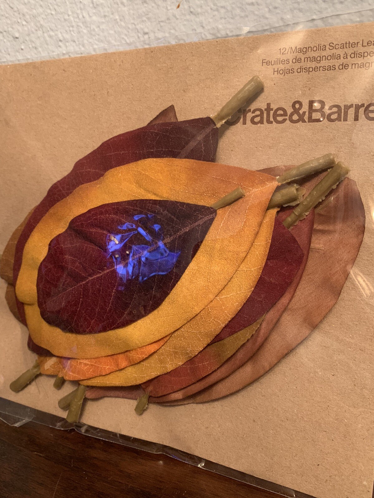 VTG Crate & Barrel 12 Magnolia Scatter Leaves No longer available