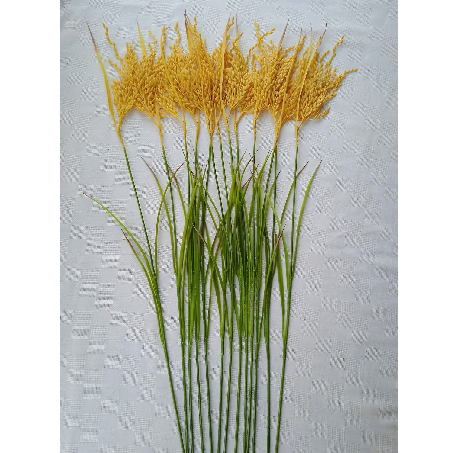 Fake Paddy Grain Ear of Rice Plant Green Plants Artificial for Home Decoratio…