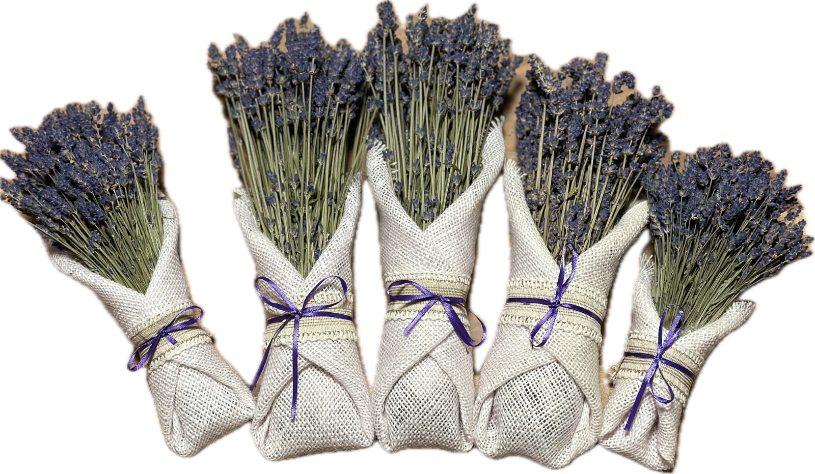 1 Bunch Dried Lavender Flower Bouquet Gift Certified Organic Farm CA