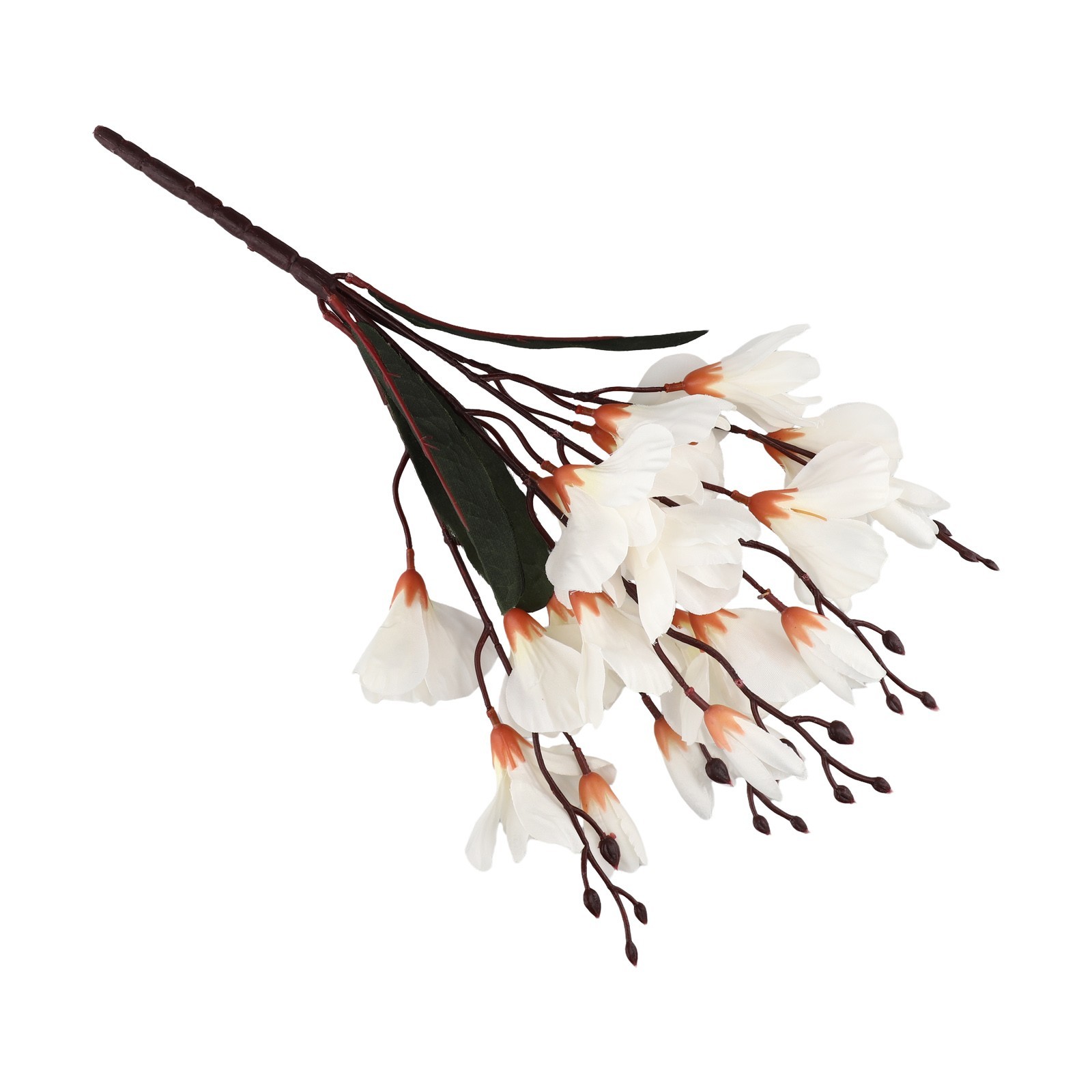 Artificial Magnolia Flower Bouquet 5 Prongs 20 Heads Beauty that Lasts