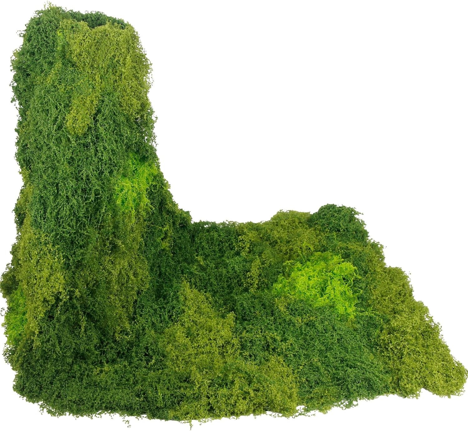 Fake Moss Mat 39″ x 39″ Faux Moss Blanket for Indoor Plants Dark Green Mossy