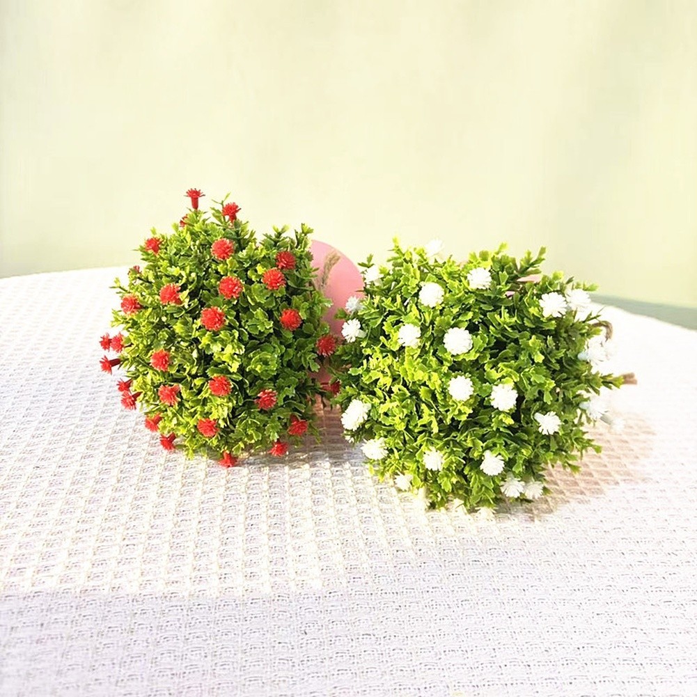 Artificial Gypsophila Flowers in Pot for Home Decor Wedding Photography