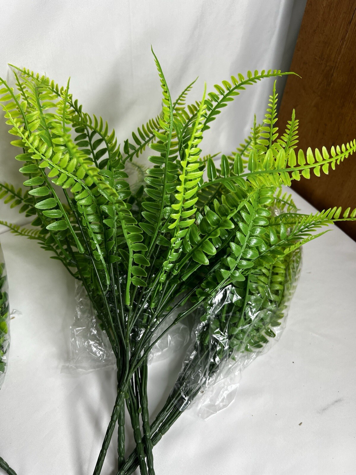 Zeyune 42 Bundles Artificial Flowers Fake UV Resistant for Outdoor Plastic