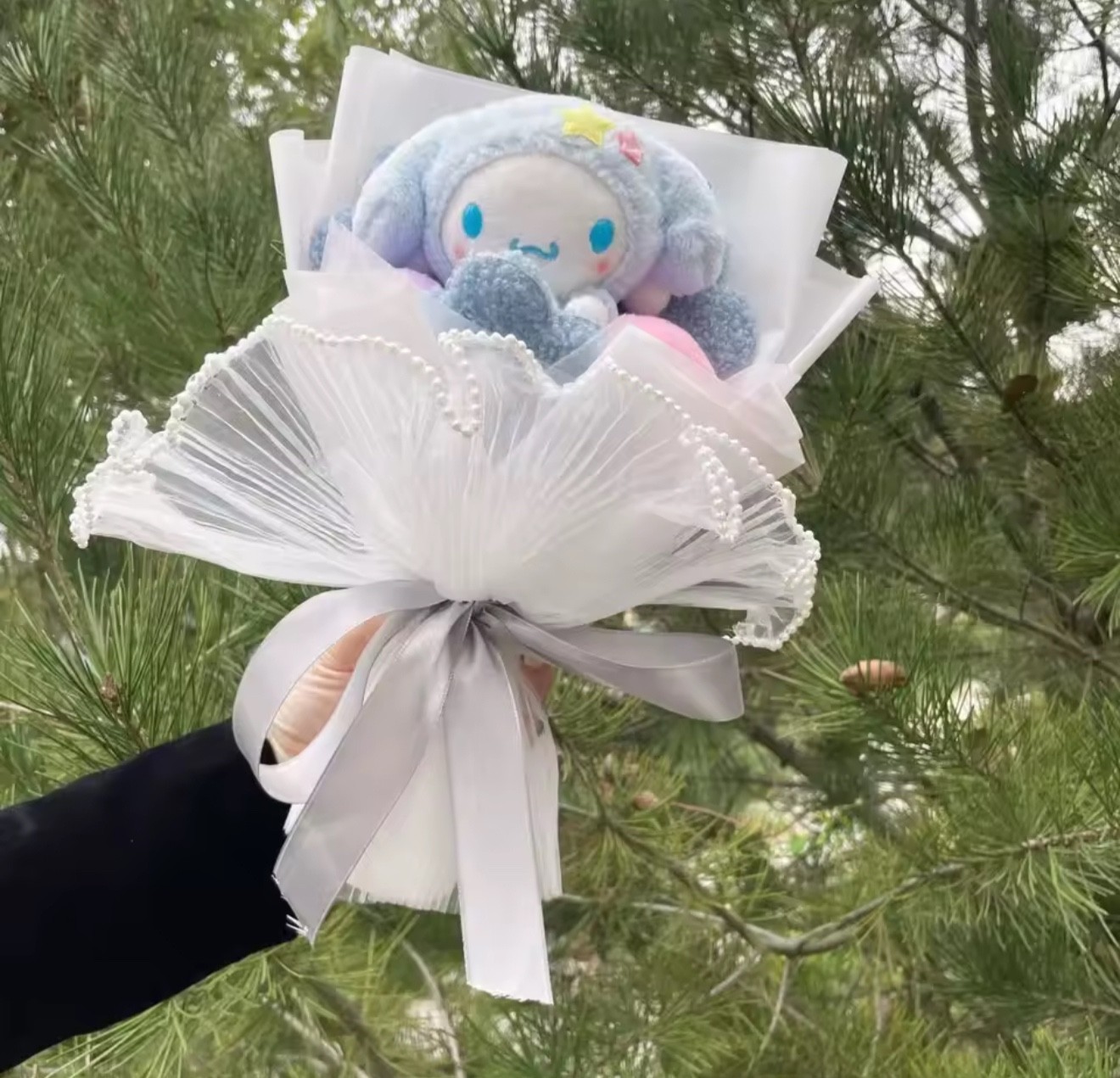 Sanrio Bouquet Floral Arrangement Kuromi Hello Kitty My Melody Cinnamoroll