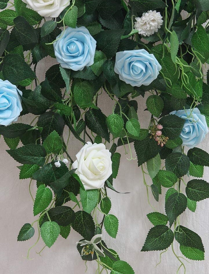 Centros De Mesa 25 Flores Rosas Artificiales Para Baby Shower Niña Bouquets Boda