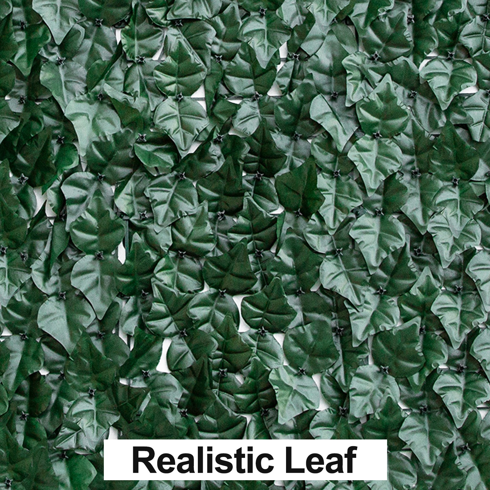 118″x39″ Artificial Hedge Roll Fake Ivy Leaf Garden Privacy Fence Screen Panel