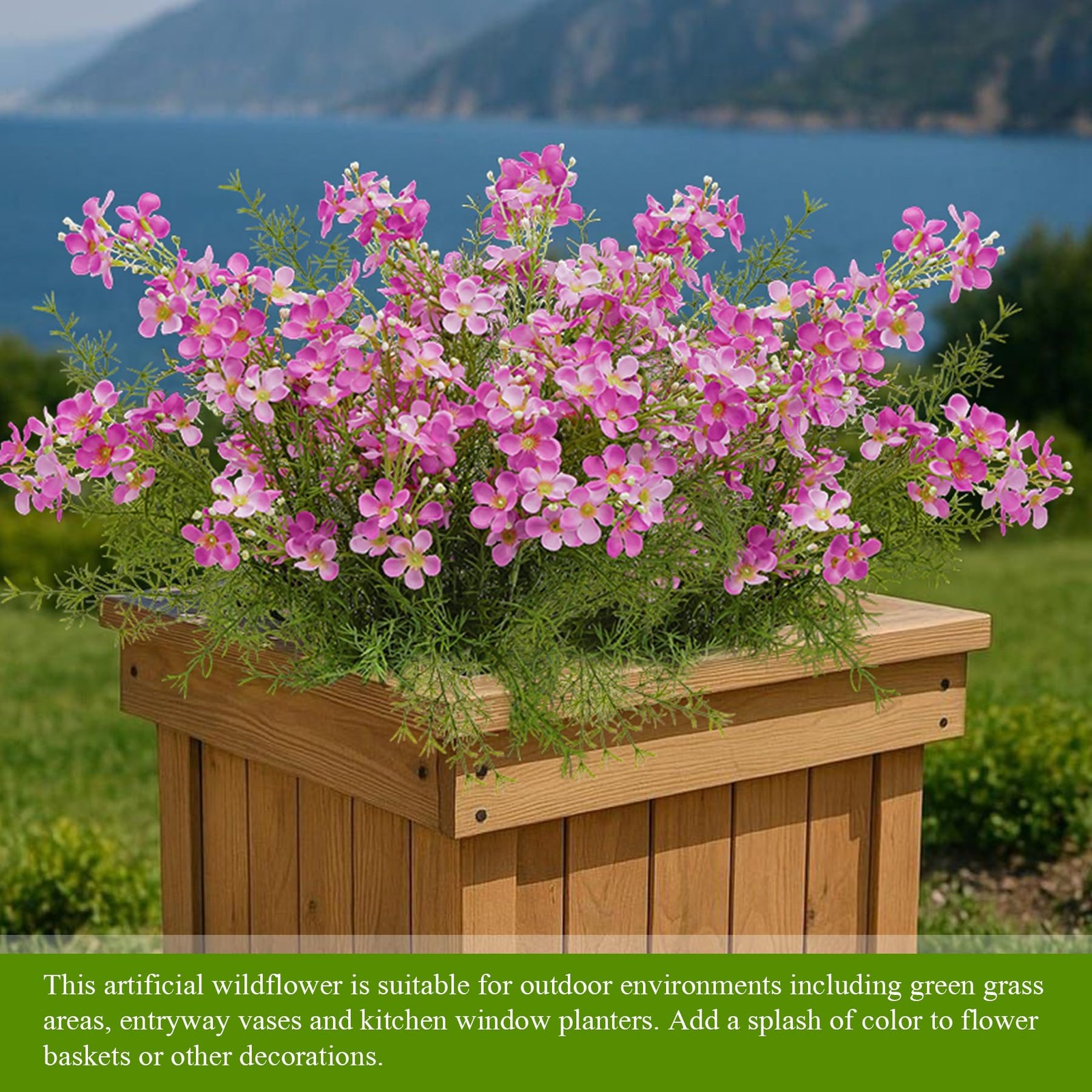 Spring Decorations for Home Fake Flowers Hydrangea Artificial Plants Indoor M…