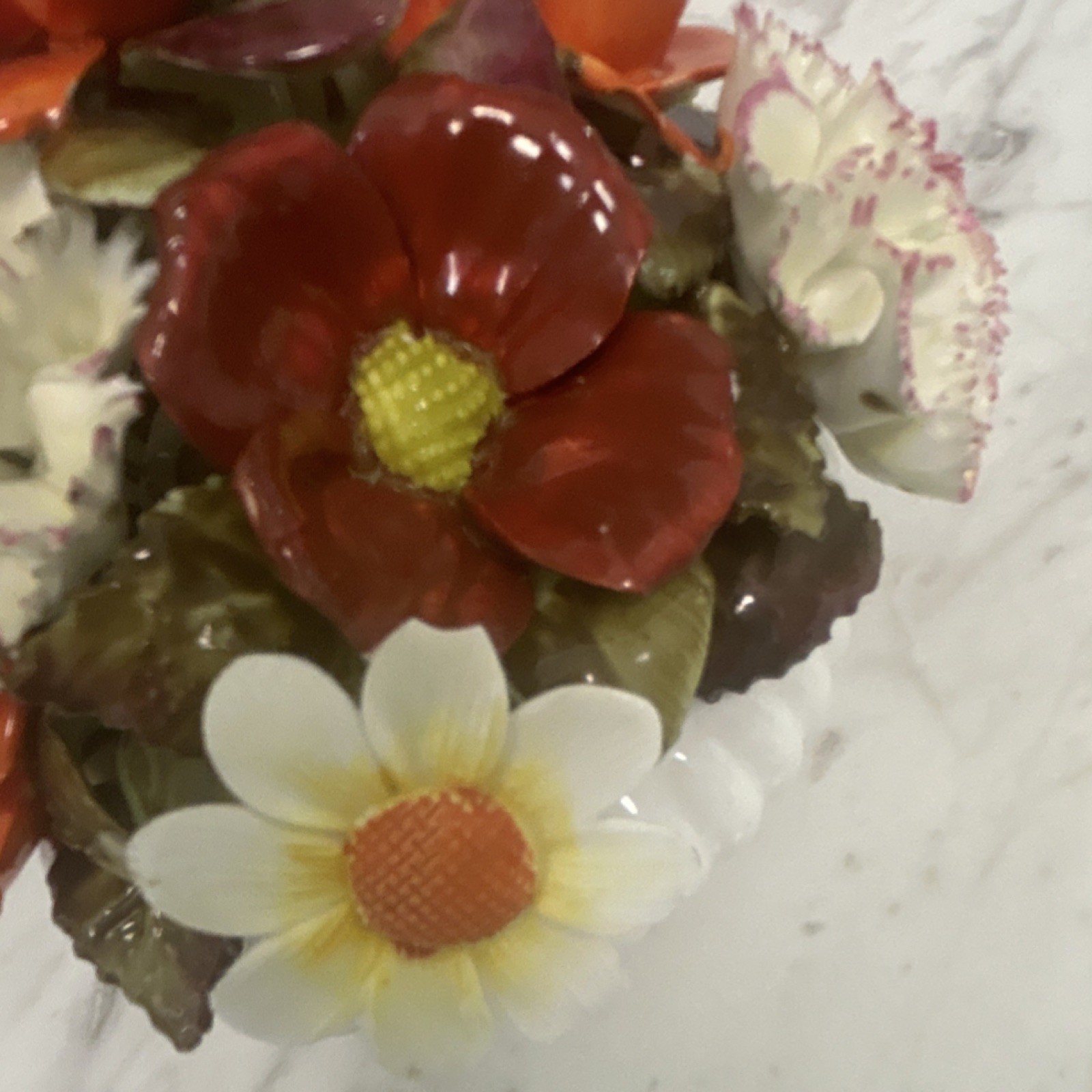 Royal Adderley Bone China Floral Centerpiece Rose Daisy Carnation Multicolor