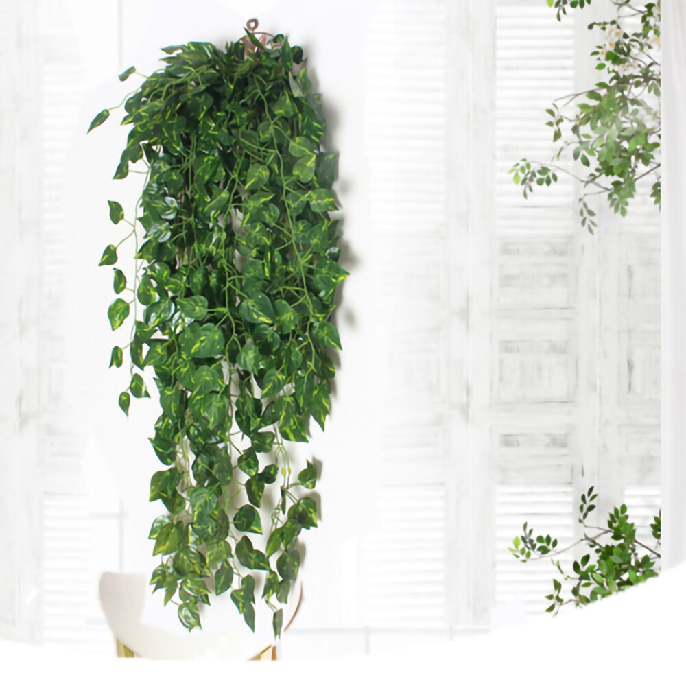 2PCS Artificial Fake Flower Vine Hanging Garland Plant Home Outdoor Garden Decor