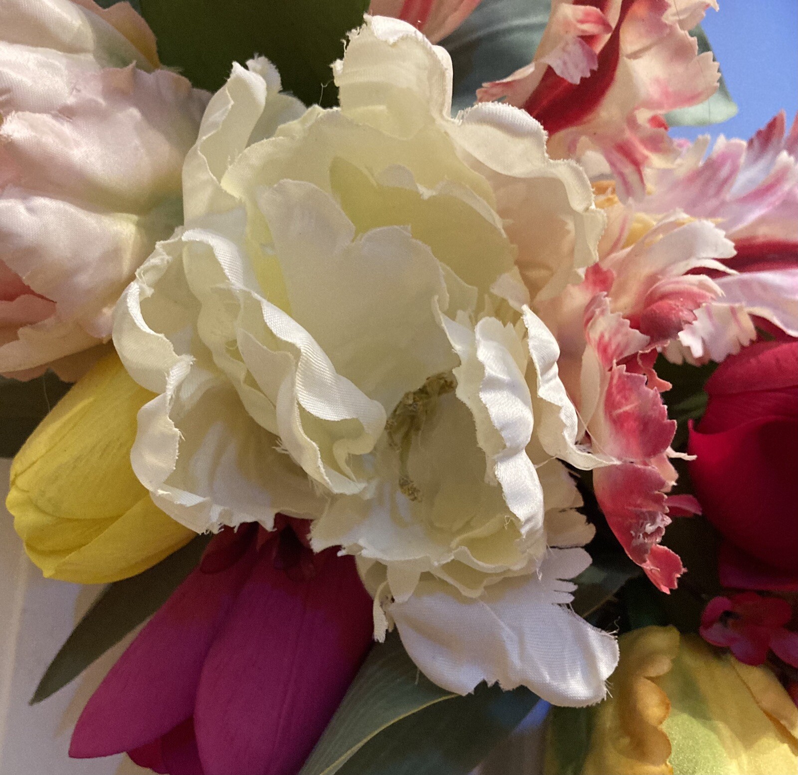 Extravagant And Colorful Tulip Wreath