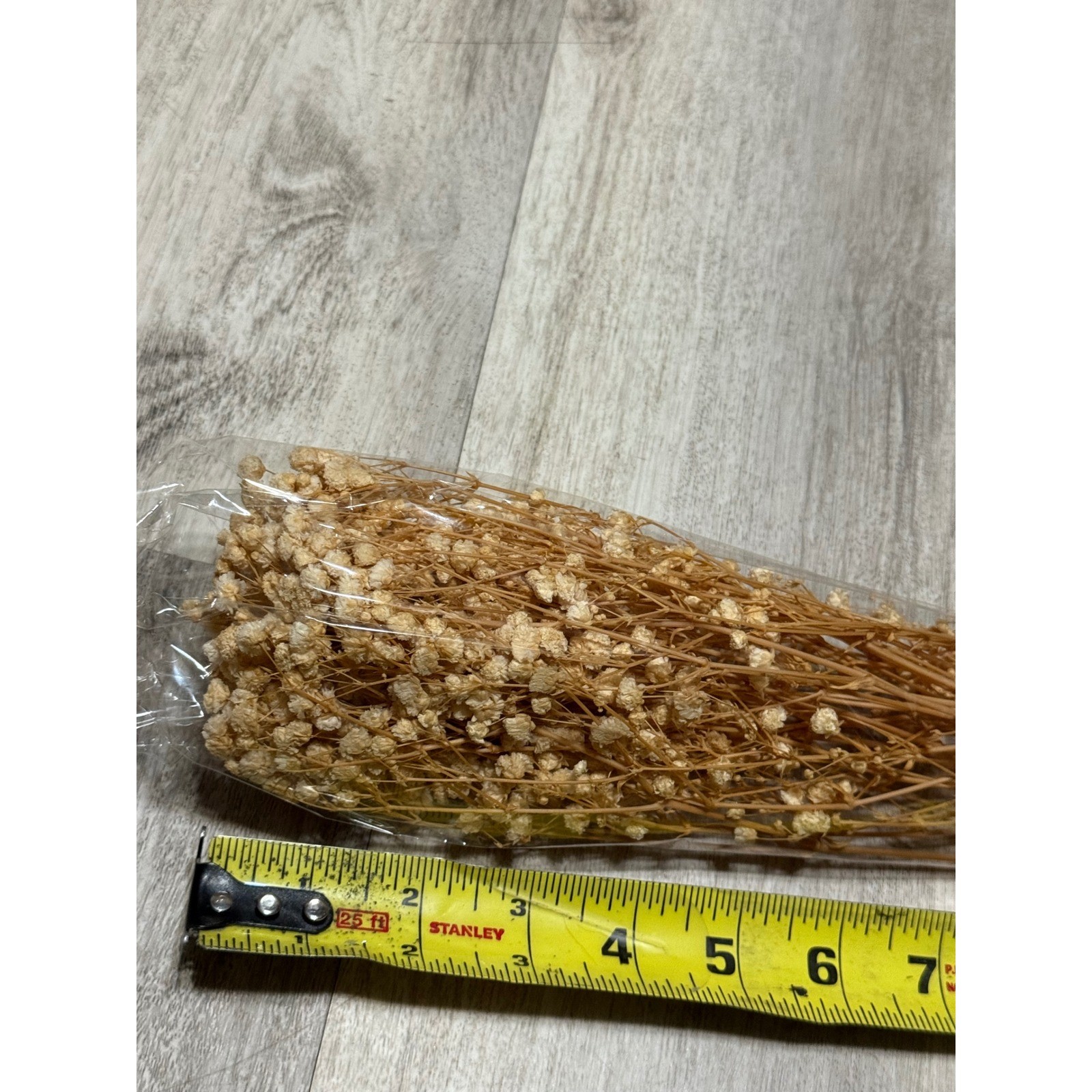 Dried Baby’s Breath Flowers 15 Inch Bouquet Bunched Natural Preserved Floral