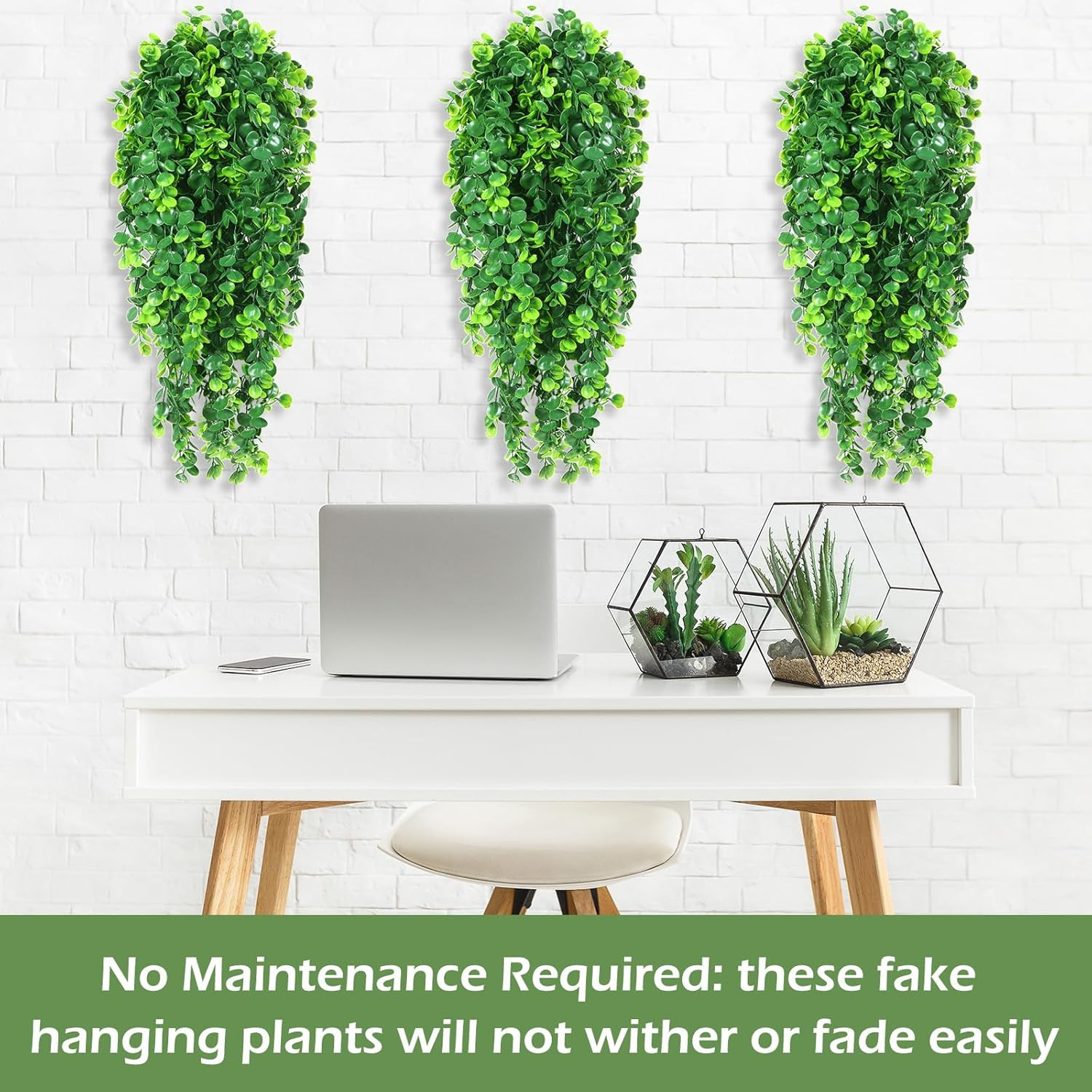 24 Pcs Artificial Ivy Vines – Lush Greenery for Indoor & Outdoor Decor