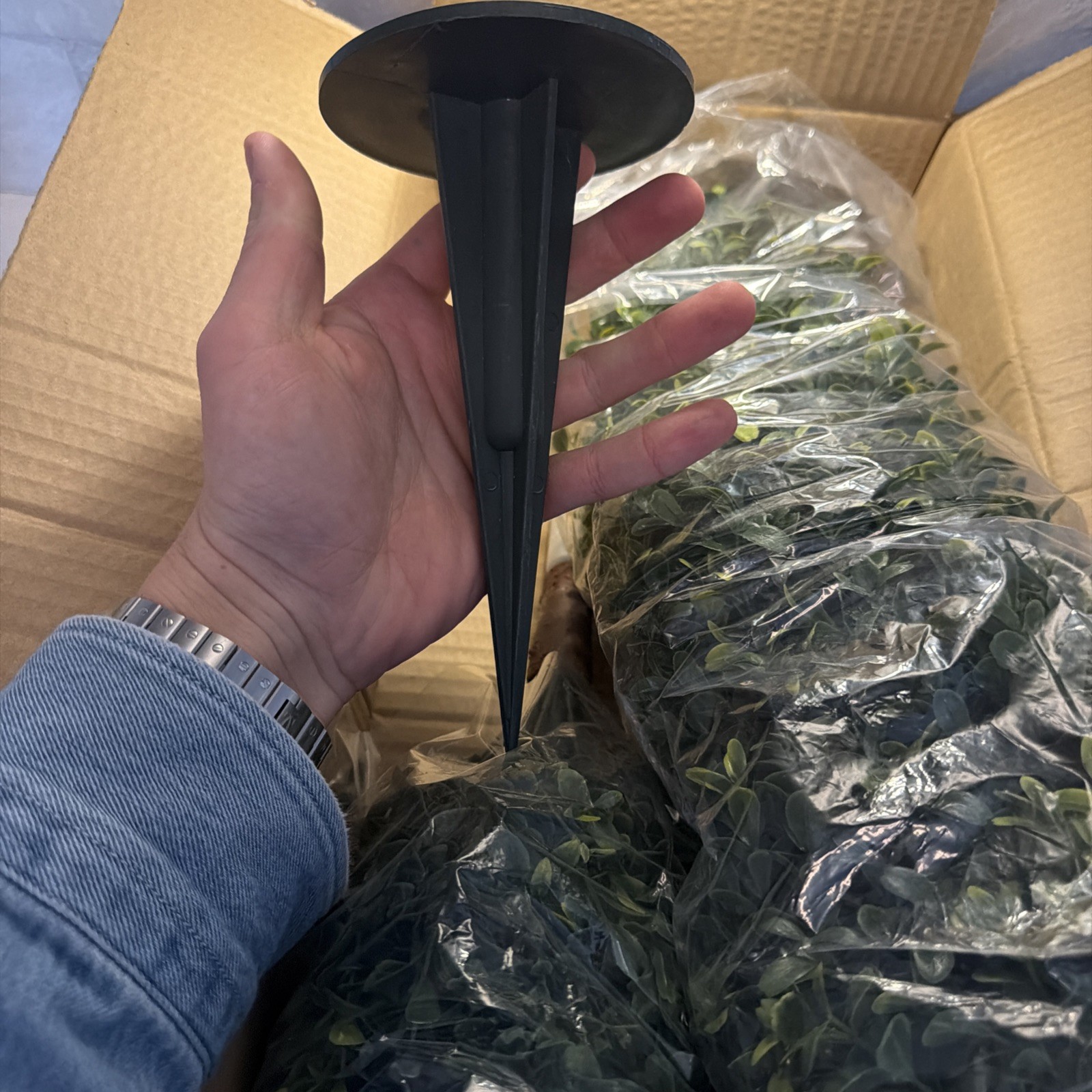 Nearly Natural In Ground Artificial Plant
