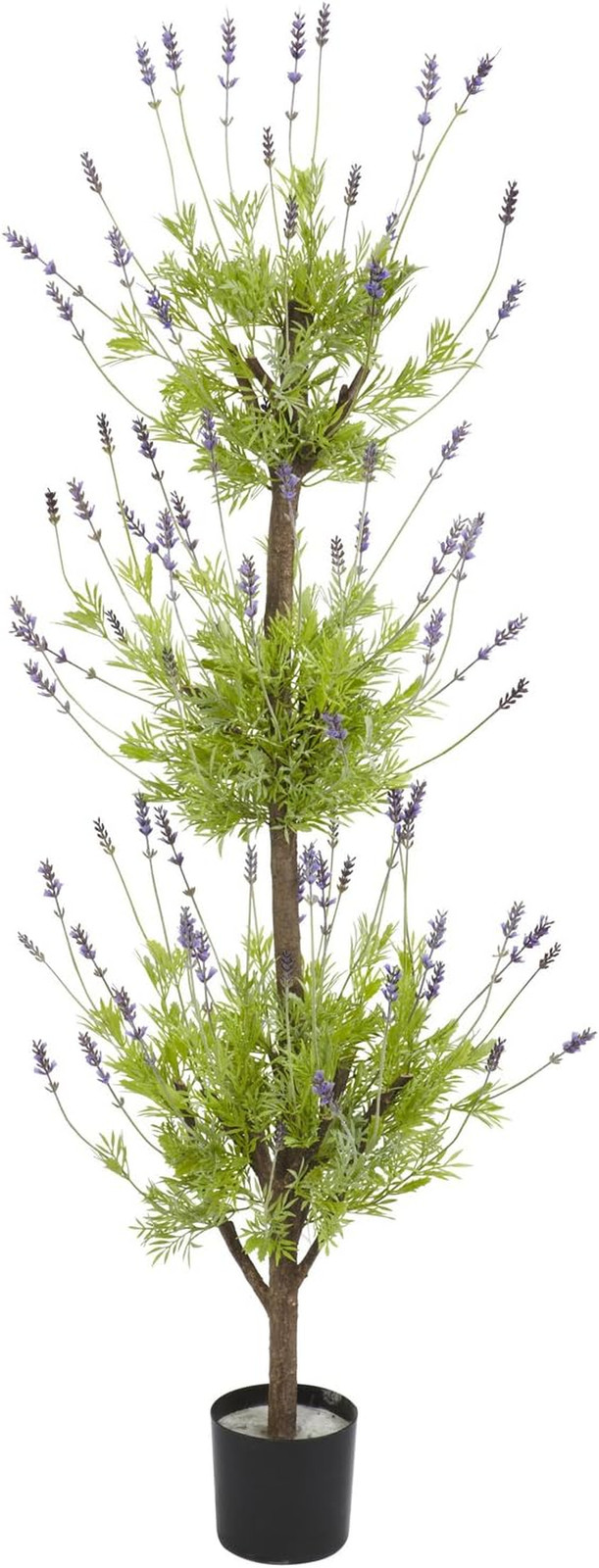 4Ft. Artificial Lavender Topiary Tree – Elegant Home Décor Accent