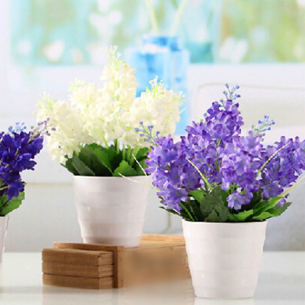 Silk Hyacinth Wedding Decor Reception Decor Realistic Look High-fidelity Silk