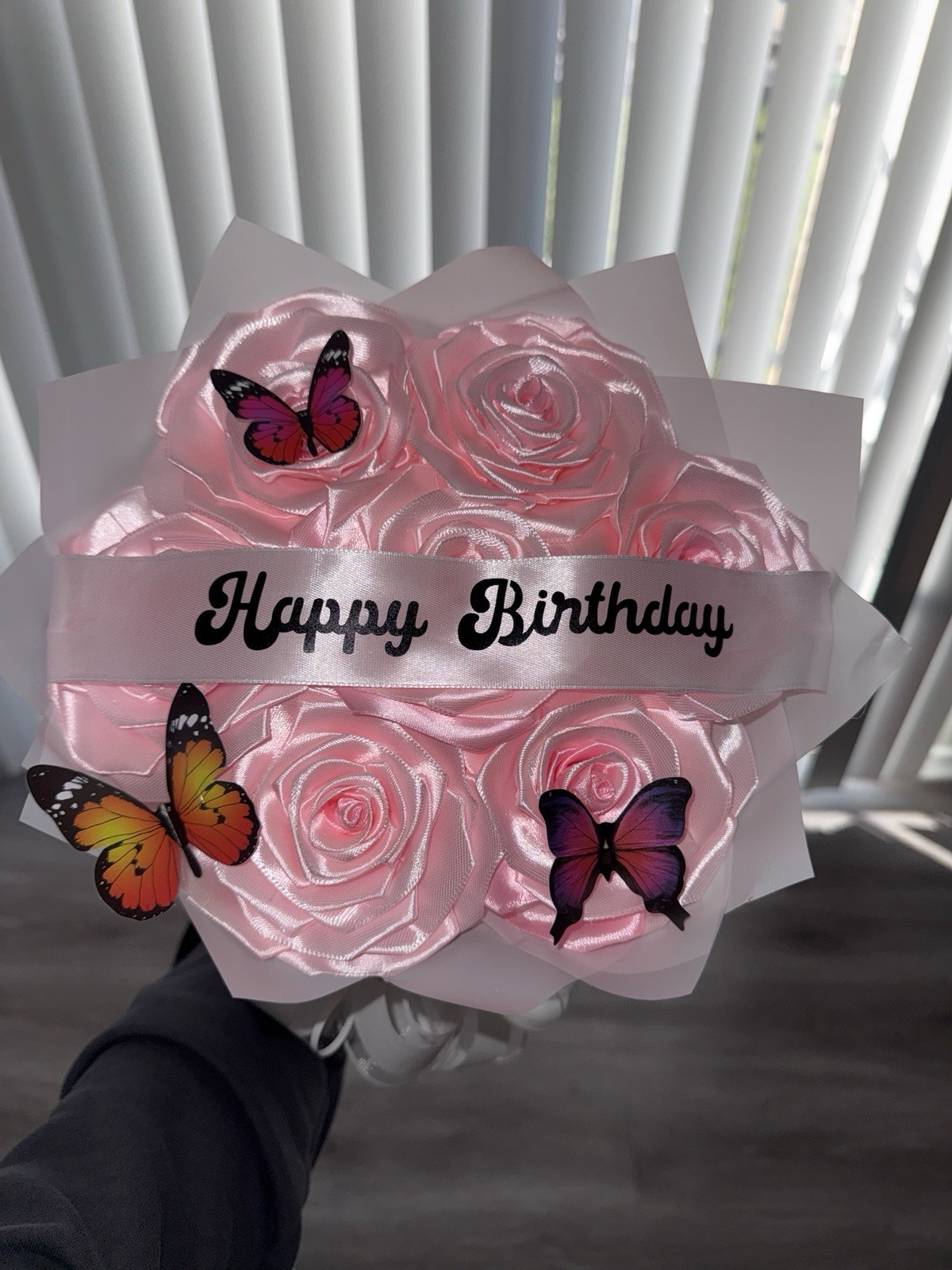 7ct Pink Happy Birthday Bouquet