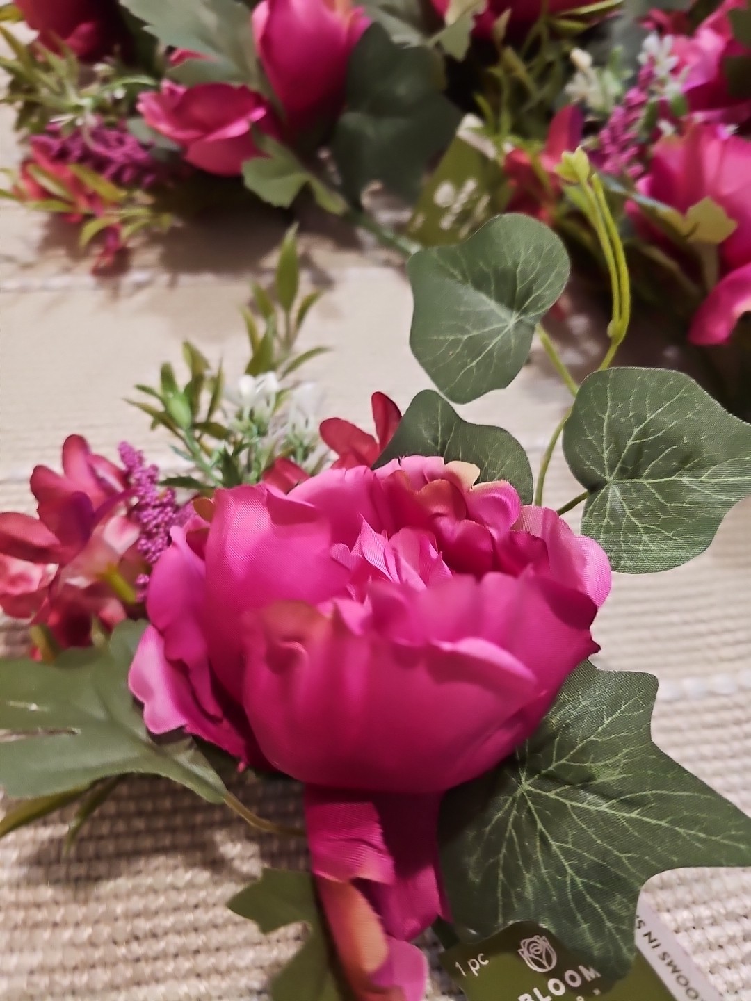 11 NEW 12″ SPRING SUMMER PEONY Floral Pick Decor WEDDING Flower FREE SHIP