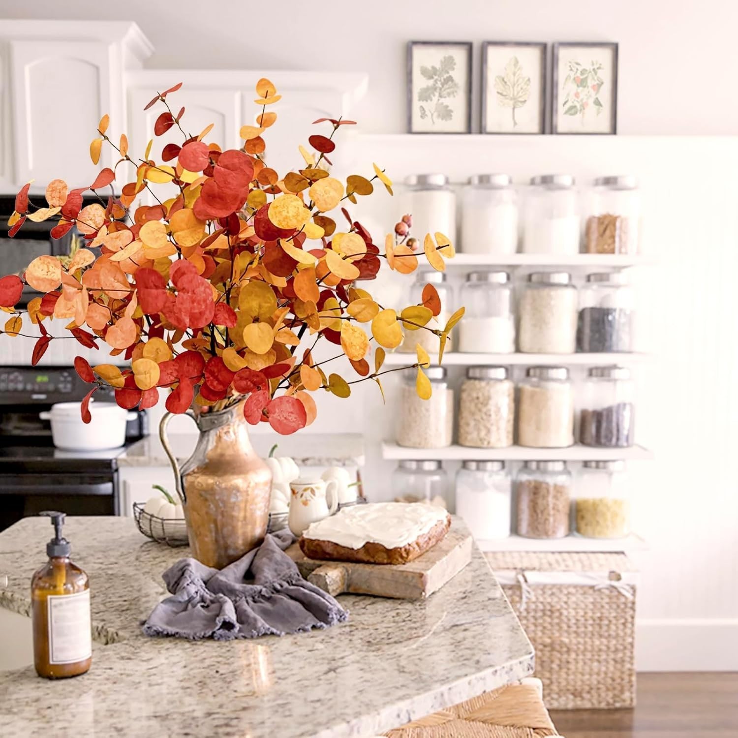 Eucalyptus Leaves – Autumn Floral Arrangement