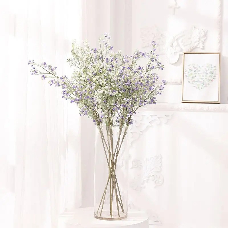 NEW Artificial Gypsophila Flowers Baby’s Breath Wedding Bouquet Home Decor Bunch