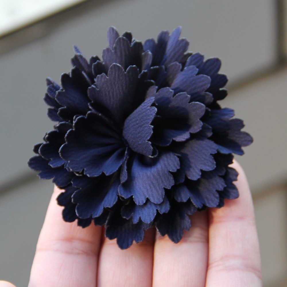 6cm 12Colors Newborn DIY Fashion Chic Shabby Artificial Shaped Fabric Flower