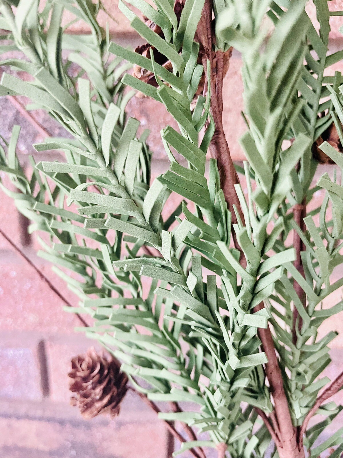 Pine With Pinecones Greenery Pick, 32”