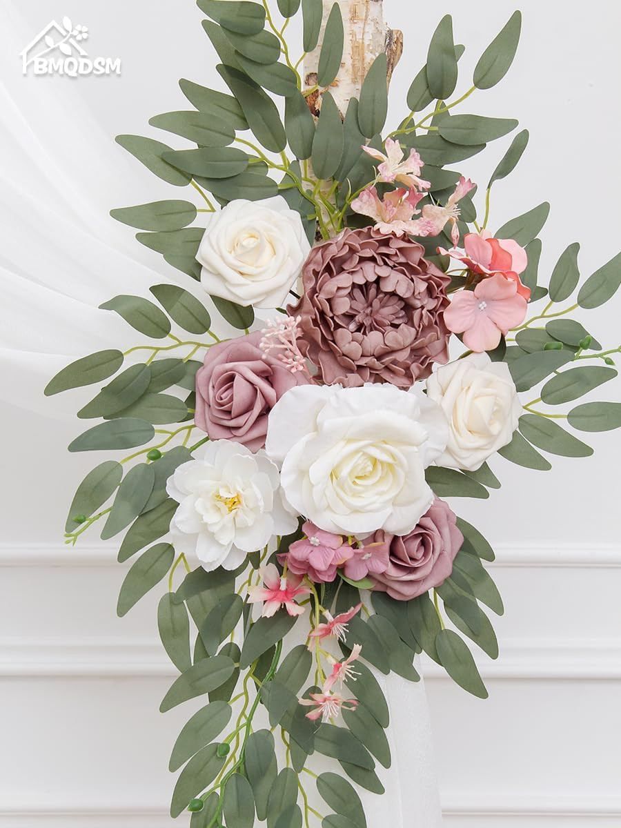 Artificial Flowers Wedding Arch Decor Arch Flowers (Set of 2) for Wedding Welcom