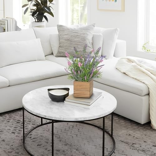 Rustic Lavender Flowers Artificial Lavender Decor Fake Lavender Plant 13″ W.P