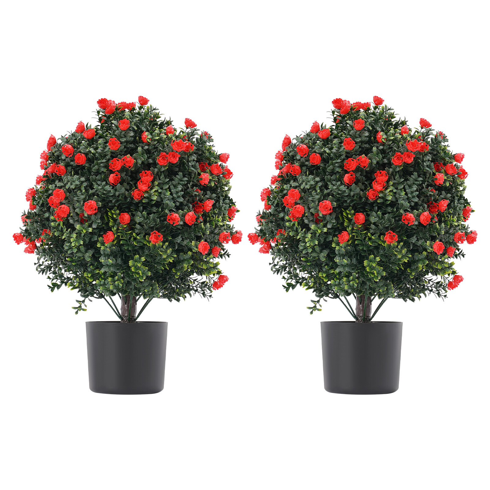 Artificial Potted Bushes, Artificial Potted Plants, UV Resistant Potted Plants