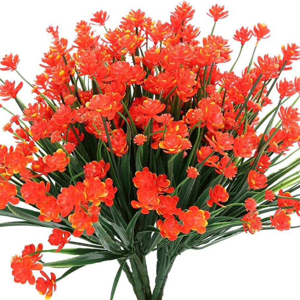 12 Artificial Flower Bundles for Stylish For Home and Event Decorations