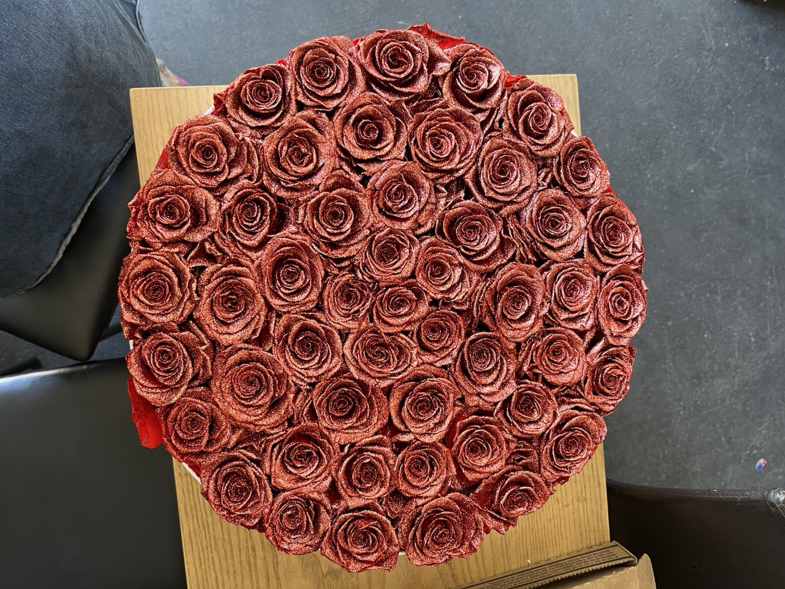The Diamond Roses Preserved Rose Gift Box (50 pcs)